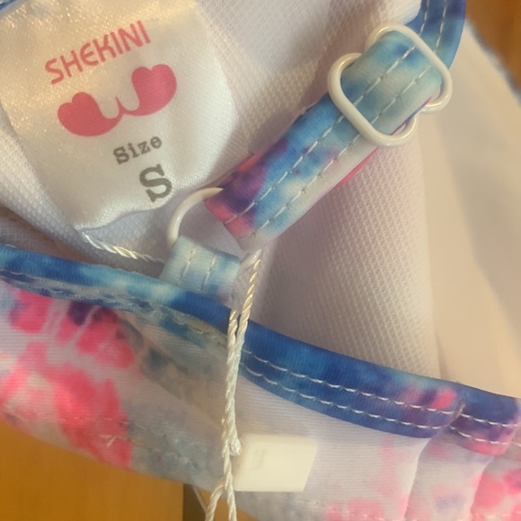 SHEKINI 2 Pc Multi colour Tie Dye Bikini Women size S - Picture 10 of 16